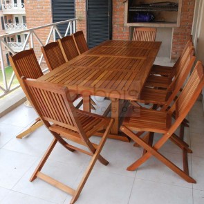 Conjunto mesa extensible + sillas